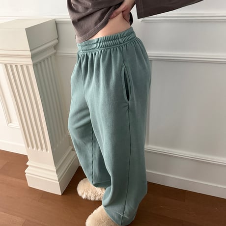 0488【即納】 NEW pigment color draw string 2way pants/【kimou】6カラー