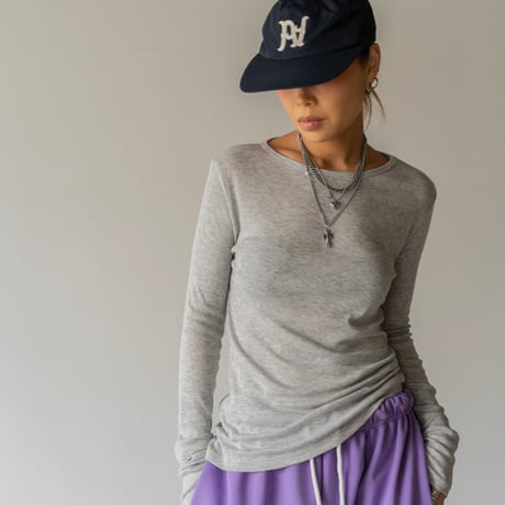 【即納販売】0688 color layered long sleeve【長袖】/6カラー