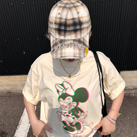 【即納販売】jimmys &riruコラボ minnieJerry t shirt/ベージュのみ