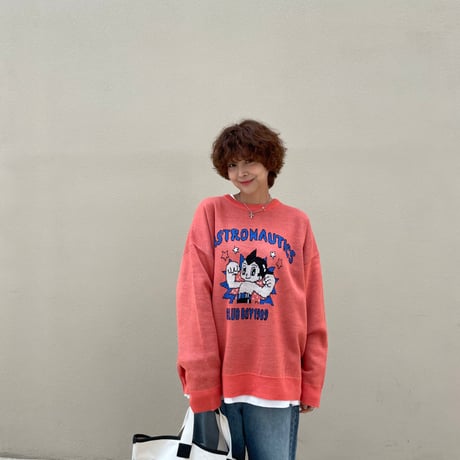 0384 atom color over knit/2カラー