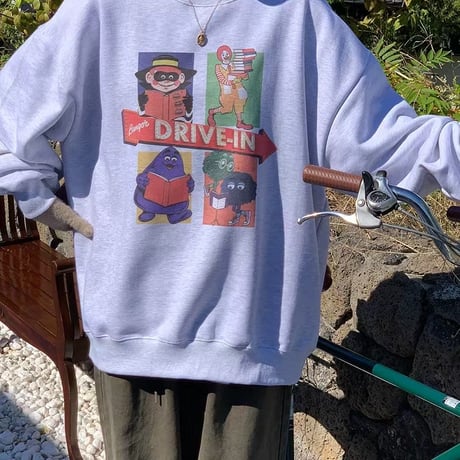 0405 Mac brothers vintage sweat/2カラー❤︎まいさん着用❤︎