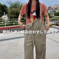 【数量限定】0805 cotton soft denim salopette/3カラーまいさん⭐︎あやさん着用⭐︎