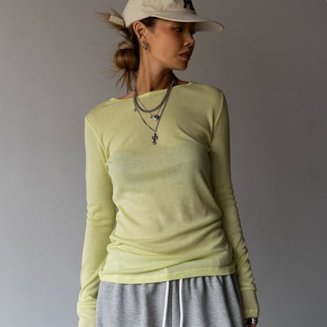 【即納販売】0688 color layered long sleeve【長袖】/6カラー