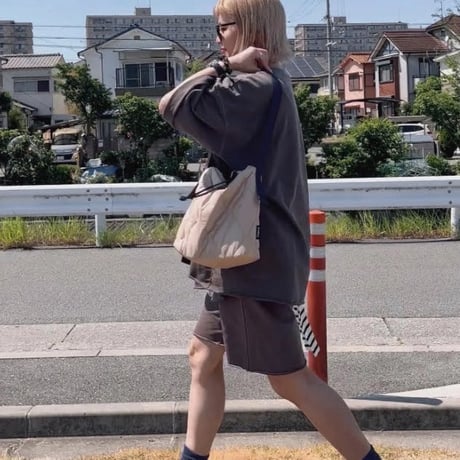 0116 pigment  over light半袖sweat/10カラー