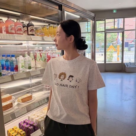 0819 bad hair SNOOPY tee/2カラー
