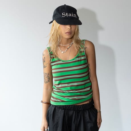 0831 border tank top/3カラー