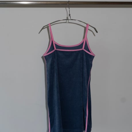 0832 pile piping one-piece/3カラー