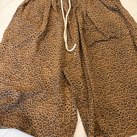 0746 Leopard half pants/2カラー