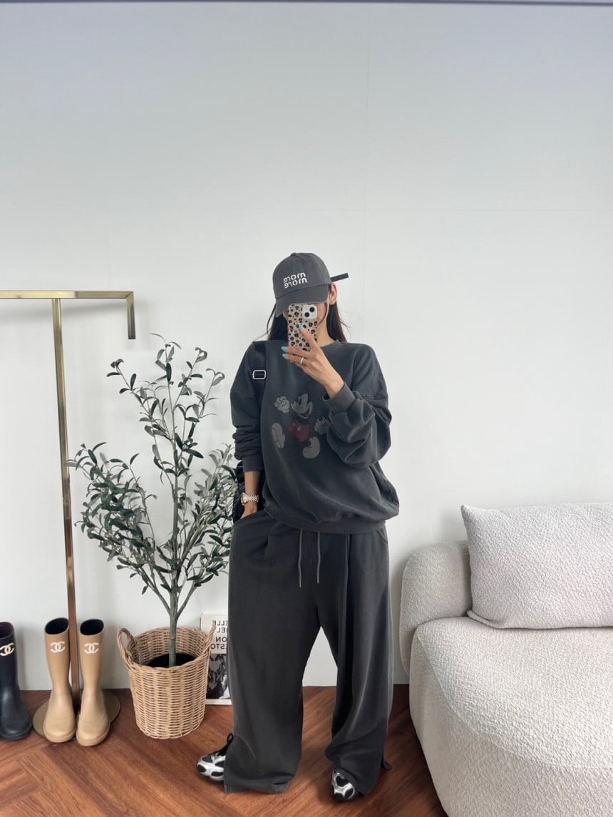 0272 FW NEW mickey pigment sweat/3カラー | riru se