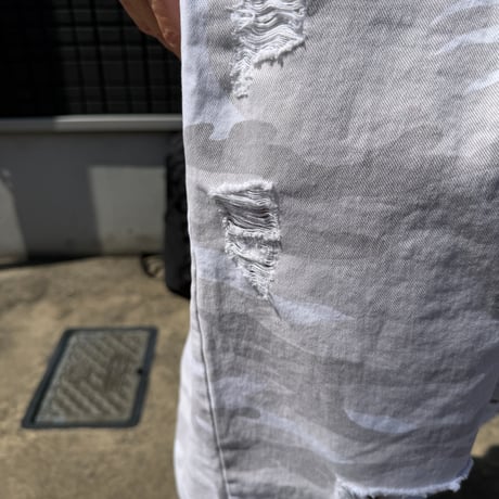 0845 camouflage clash  pants/2カラー