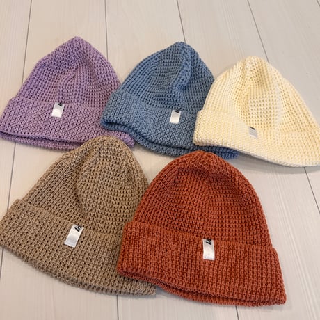 【即納販売】riru cotton knit watch/5カラー
