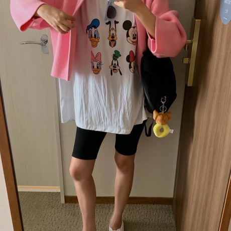 Disney friends tee /White color