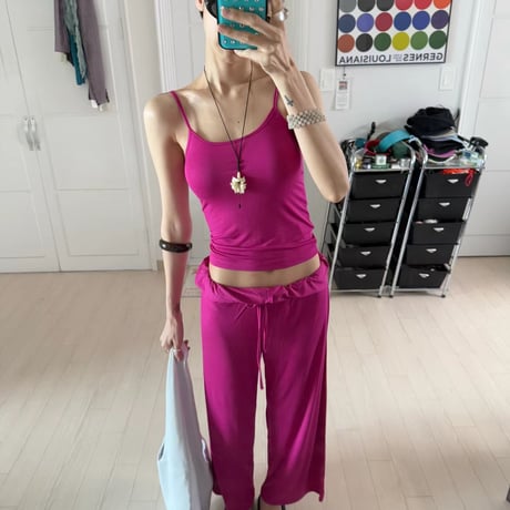 0865 eee color tank top/3カラー