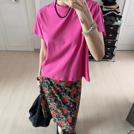 eee colorful stretch tee/6カラー