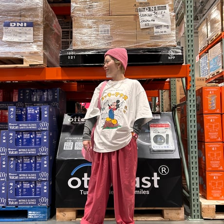 0094 S/S pigment mickey t-shirt/2カラー