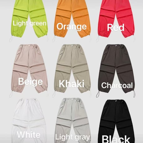 0773 NEW nylon summer pants/9カラー
