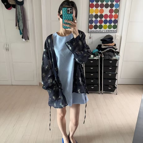 eee Bloom Sheer Cardigan/2カラー