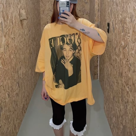 Vintage Boy Photo over tee shirt/2カラー