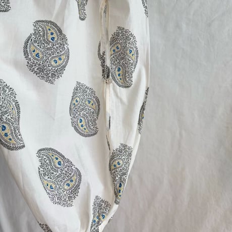 0864 eee Paisley pants/2カラー