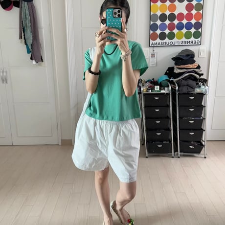 eee colorful stretch tee/6カラー