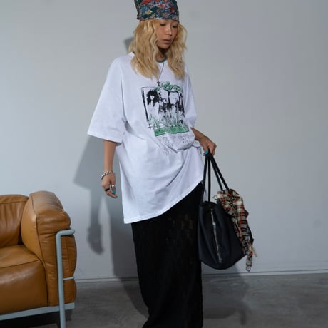 0859 back open rock tee/2カラー