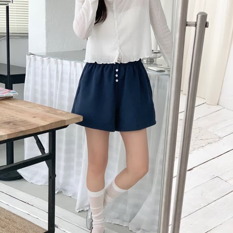 【即納販売】0754 sweat short pants/3カラー