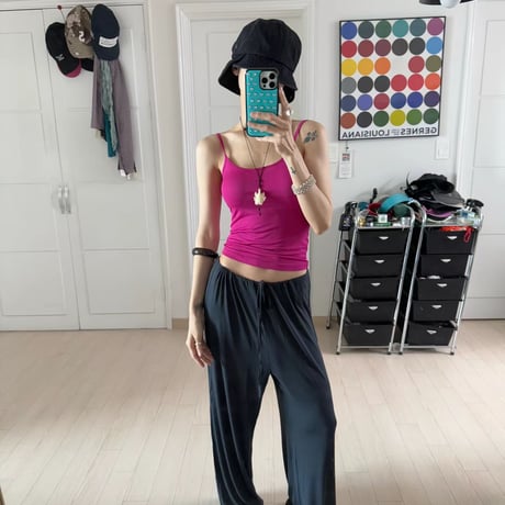 0866 eee color toromi pants/3カラー