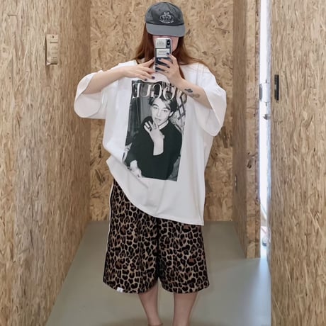 Vintage Boy Photo over tee shirt/2カラー