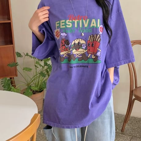 0711 festival pigment tee/3カラー