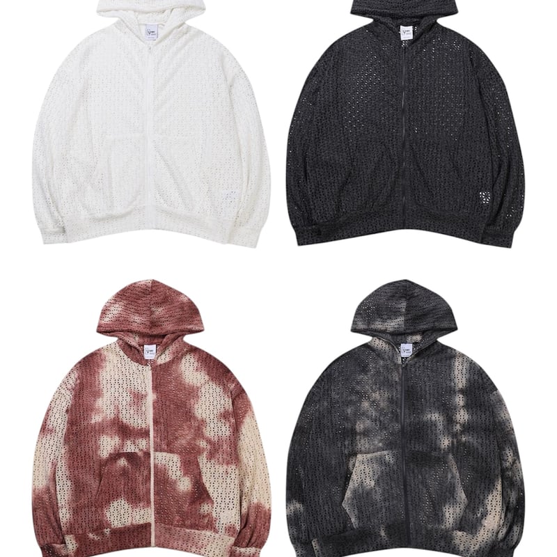 ♦️即納♦️0691 tie-dye zip foodie/4カラー | riru select
