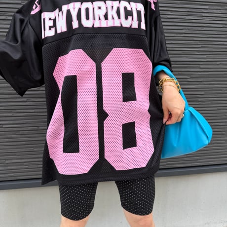 0844 NEW YORK sporty メッシュtops/3カラー