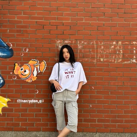 cargo half tight ストレッチpants/2カラー
