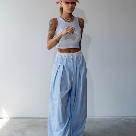 0829 Stripe Pastel pants/2カラー