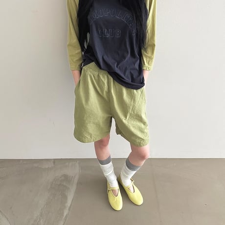 0222 pastel half pants/9カラー