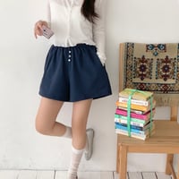 【即納販売】0754 sweat short pants/3カラー