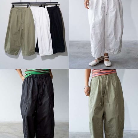 0830 balloon volume pants/3カラー
