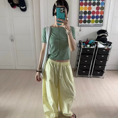 0825 eee shanti pants/4カラー