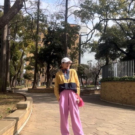 0058 S/S pigment straight pants/10カラー【インフルエンサーさん多数着用】