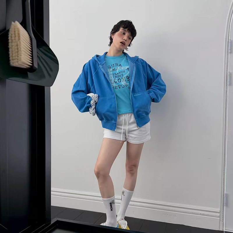 0543 SS New pigment color wzip hoodie/19カラー | r 0543 SS New pigment color wzip hoodie/19カラー | r