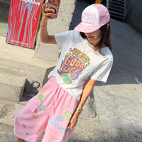 0853 ニコちゃん 7分丈 pants/2カラー