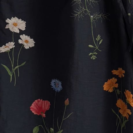 Flower half pants/2カラー
