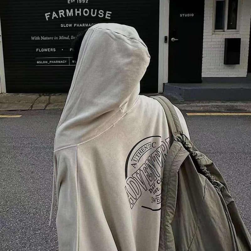 0299 🉐ADVENTURE hoodie pigment set up🉐/4カラー | r