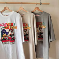 0707 NEW マクドナルドFlower pigment tee/3カラー