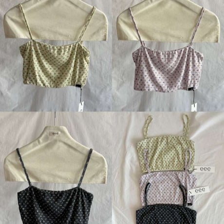 Mini Flower bra let＆short pants セットアップ/3カラー