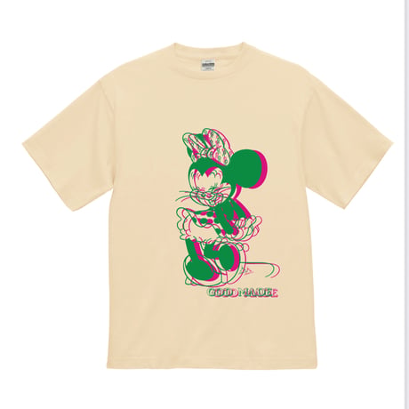 【即納販売】jimmys &riruコラボ minnieJerry t shirt/ベージュのみ