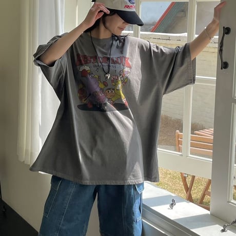 0672 New マクドナルド🎵pigment tee/3カラー