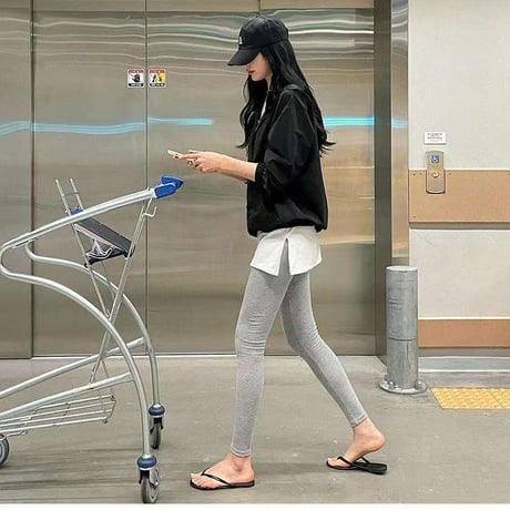 0392 Tシャツdocking leggings pants/2カラー