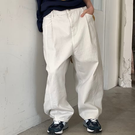 【即納販売】pigmentカーブcolor pants/4カラー
