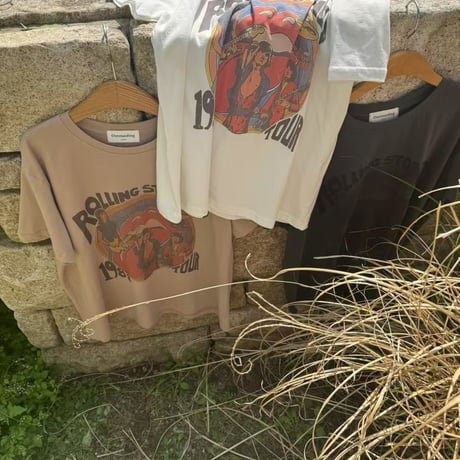 【即納販売】rolling stone Big tee/ホワイトのみ