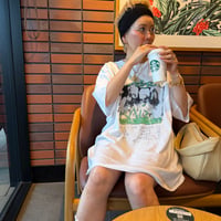 【即納販売】0859 back open rock tee/2カラー⭐︎なおみさん着用⭐︎